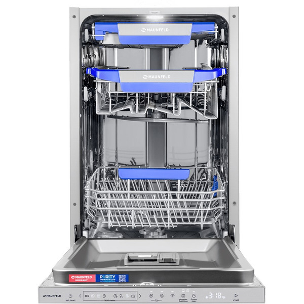 Посудомоечная машина MAUNFELD MLP45330T Smart Beam Inverter Wi-Fi