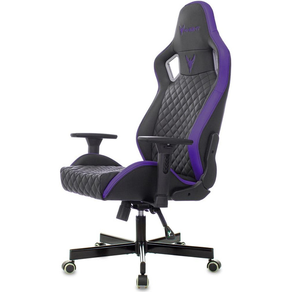 Кресло игровое Knight Outrider (1685571) черный/фиолетовый