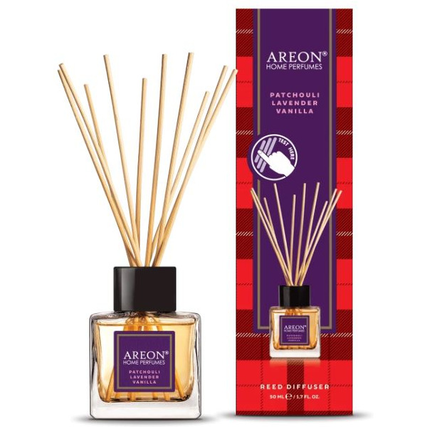 Аромадиффузор Areon Sticks Reed Patchouli Lavender Vanilla ARE-RHP01 (50 мл)