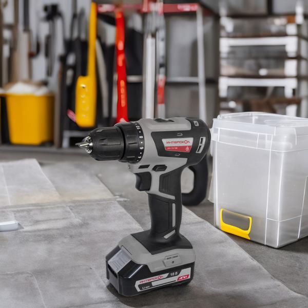 Дрель-шуруповерт Интерскол ДА-10/18В (709.1.2.70)