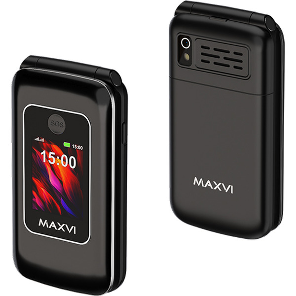 Мобильный телефон Maxvi E15 (черный)