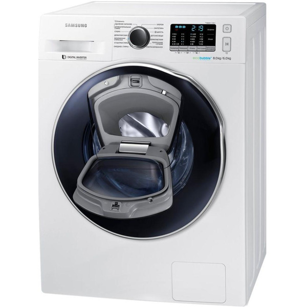 Стирально-сушильная машина SAMSUNG WD5500K (WD80K5410OW/LP)