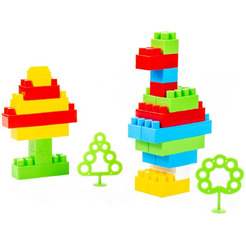 Конструктор Полесье 0590 Строитель Малый