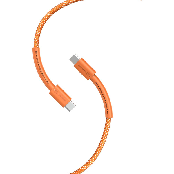 Кабель ATOMIC WILDCORE USB-C - USB-C PD 60W 30.367 (оранжевый)