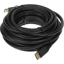 Кабель Buro CS-DP-DP-1.4-10 (10 м, черный)