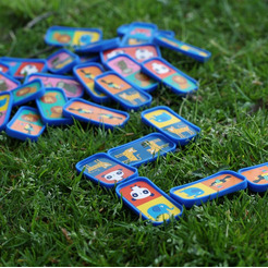 Настольная игра SES Creative Игра для улицы и дома Домино 02232