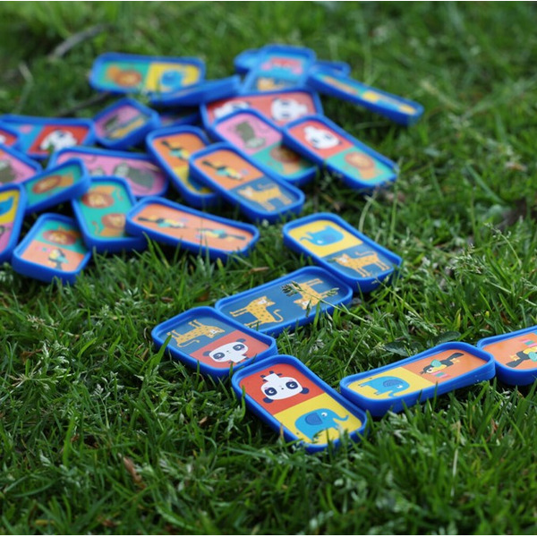 Настольная игра SES Creative Игра для улицы и дома Домино 02232