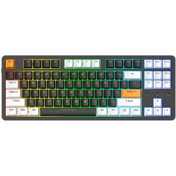 Клавиатура Dareu A87X (черный/белый)