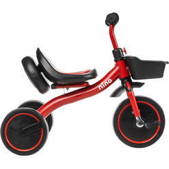 Трехколесный велосипед NINO 2021-1 (красный)