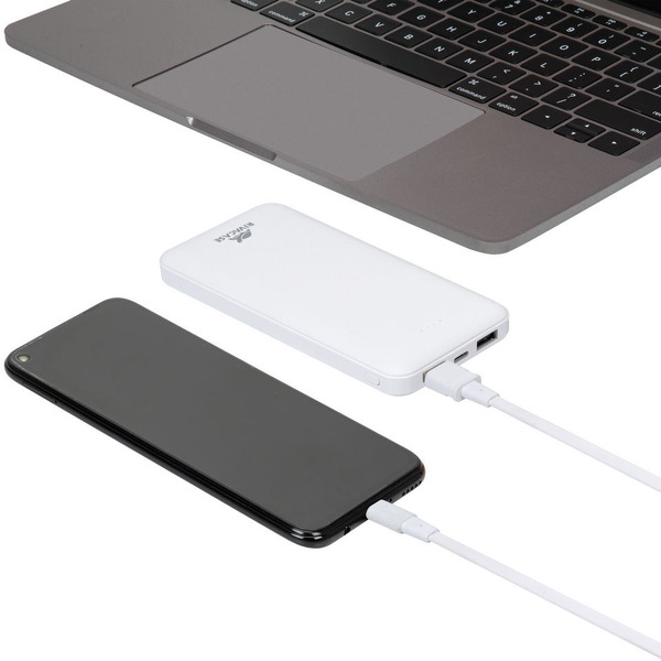 Внешний аккумулятор RIVACASE VA2137 (10000 мАч) White