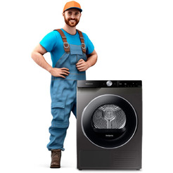 Установка сушильной машины горизонтально "ПРЕМИУМ"