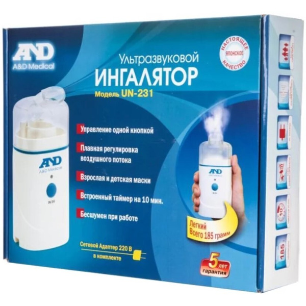 Ингалятор ультразвуковой A&D UN-231