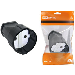 Розетка TDM Electric SQ1806-0130 (черный)
