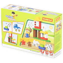 Конструктор Полесье 77585 Весёлая ферма