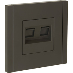 Розетка компьютерная IEK Forte&Piano FP-K20-1-K03