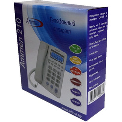 Телефонный аппарат АТТЕЛ 210 белый