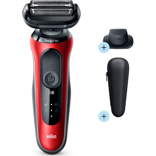 Электрическая бритва BRAUN 61-R1200s RED