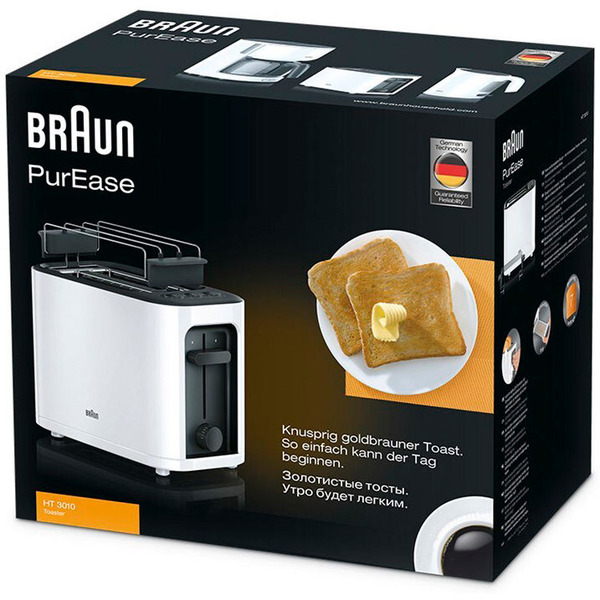 Тостер Braun HT3010WH