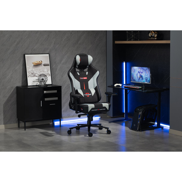 Кресло компьютерное EVOLUTION Throne Grey