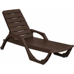 Шезлонг Adriano Easy Comfort Premium Р6079КОР (коричневый)