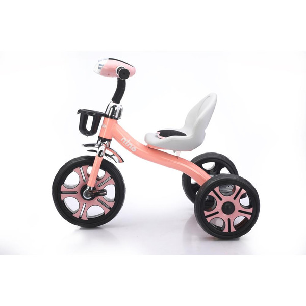 Трехколесный велосипед NINO 1028-1 (розовый)