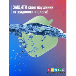 Чехол BINGO Silicone для XIAOMI Redmi Buds 3 Зеленый