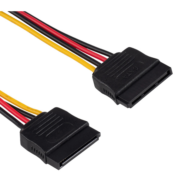 Кабель BURO BU-MOLEX-2XSATA
