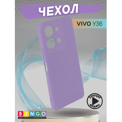 Бампер Bingo Liquid TPU для VIVO Y36 Фиолетовый
