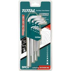 Набор шестигранных ключей Total THT106192