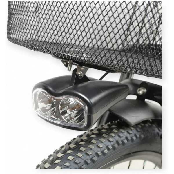 Электровелосипед SameBike VENTURE SB-VENTURE350 (чёрно-серебристый)