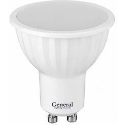 Лампа светодиодная General GLDEN-MR16-B-7-230-GU10-4000 661171