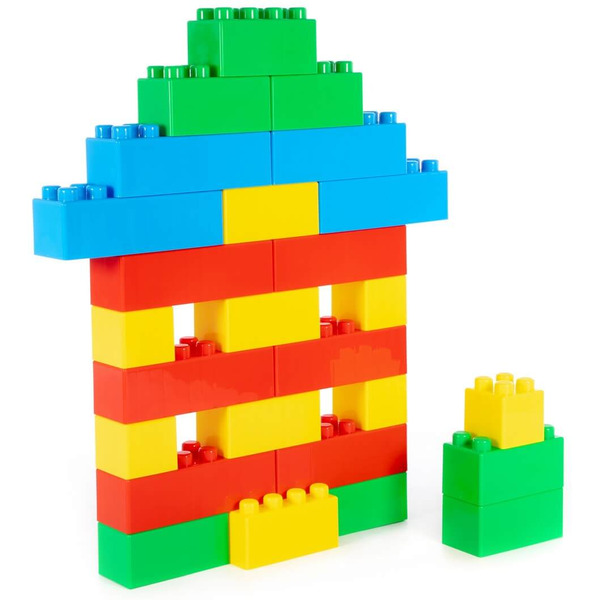 Конструктор Полесье Строитель - "XL" (27 элементов) 93664