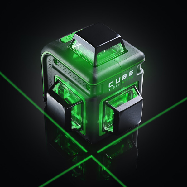 Лазерный нивелир ADA Instruments Cube 3-360 Green Basic Edition (A00560)