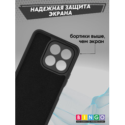 Бампер Bingo Liquid TPU для HONOR X6c Черный