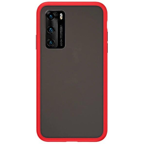 Накладка CASE Acrylic Huawei P40 (красный)