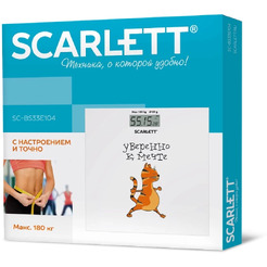 Напольные весы SCARLETT SC-BS33E104