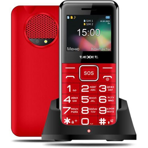 Мобильный телефон TeXet TM-B319 (красный)