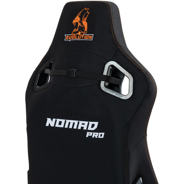 Игровое кресло Evolution Nomad PRO (черный/оранжевый)