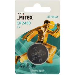 Батарейка Mirex CR2430 1 шт