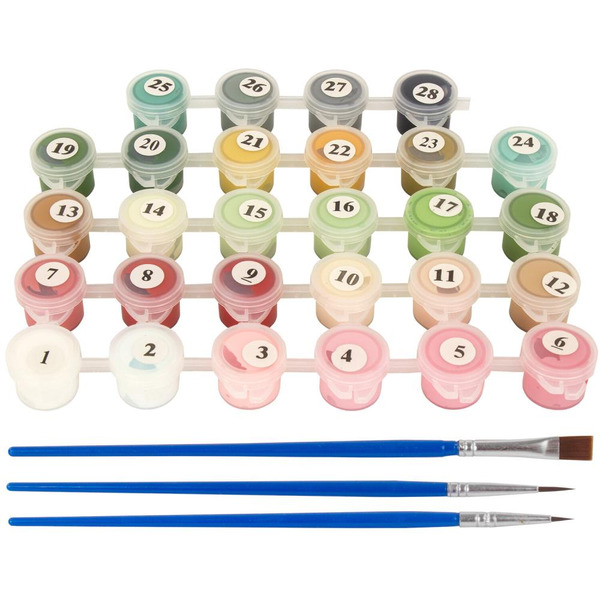 Картина по номерам ОСТРОВ СОКРОВИЩ «Пионы» 662898