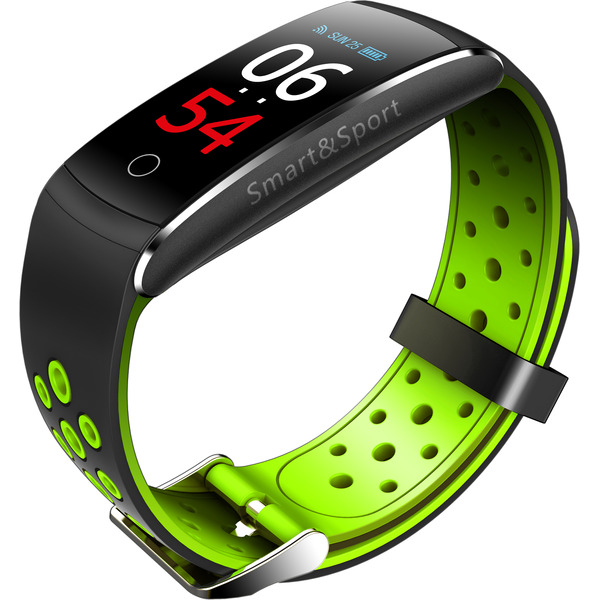 Фитнес-браслет SOVO SE12 (черный/зеленый)