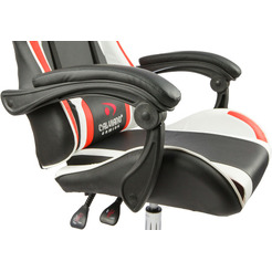 Игровое кресло Calviano Asti Ultimato (черный/белый/красный)