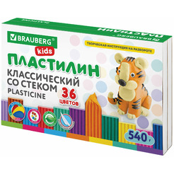 Пластилин BRAUBERG KIDS 106678