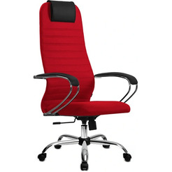 Кресло офисное МЕТТА SU-BK-10 CH красный