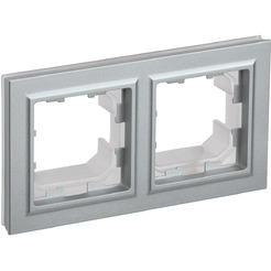Рамка IEK Brite РУ-2-БрА-44