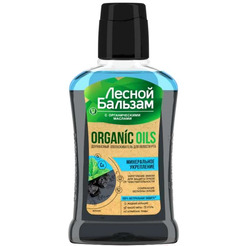 Ополаскиватель для полости рта Лесной Бальзам С органическими маслами, углем и кальцием 250 мл