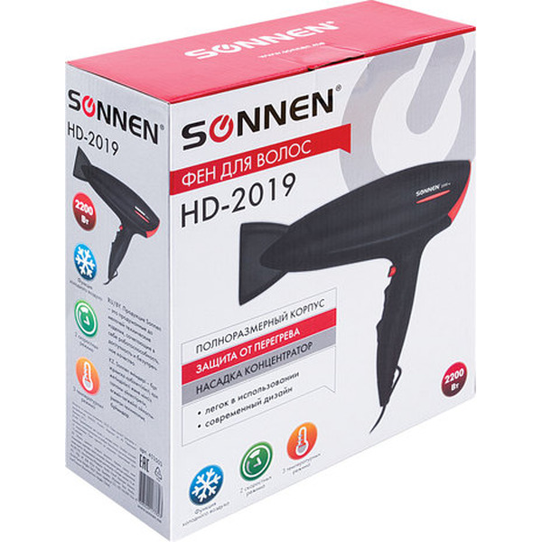 Фен SONNEN HD-2019