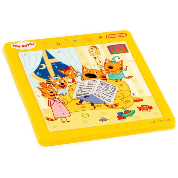 Игровой набор Полесье Три кота. Семья котов 04643 (25 эл)