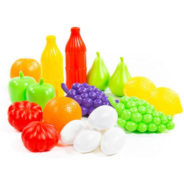 Набор продуктов Полесье №6 47014 (19 эл., в сеточке)