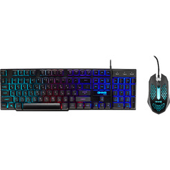 Игровой набор (клавиатура + мышь с ковриком) Оклик 400GMK